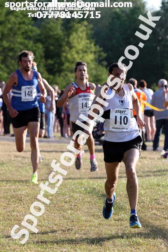 Senior mens 2018 Sunderland 5k Road Race, Silksworth, Sunderland. Photo: David T. Hewitson/Sports for All Pics